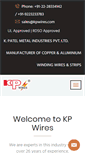 Mobile Screenshot of kpwires.com